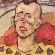 Nicolae Tonitza Clown. France oil painting artist
